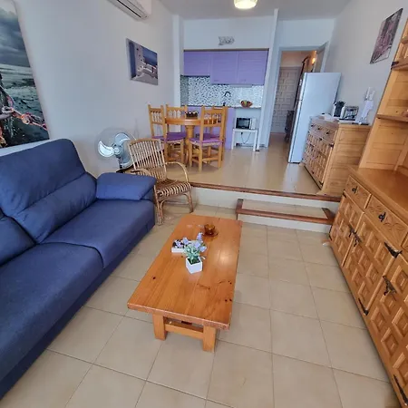Encantador Con Terraza A 50m De La Playa - Hisp-236-125 Apartamento *